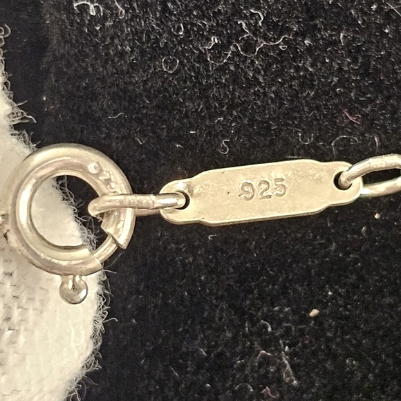 Tiffany & Co. Atlas Cube Roman Numerals 925 Sterling Pendant Necklace VGUC - Picture 6 of 16